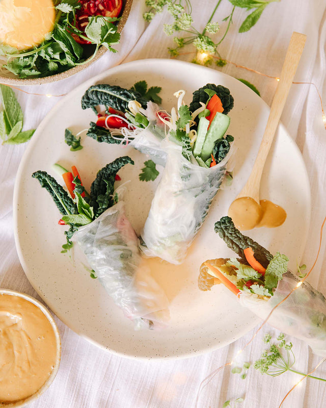 Christmas Rice Paper Rolls Recipe | Nutra Naturals – Nutra Naturals US