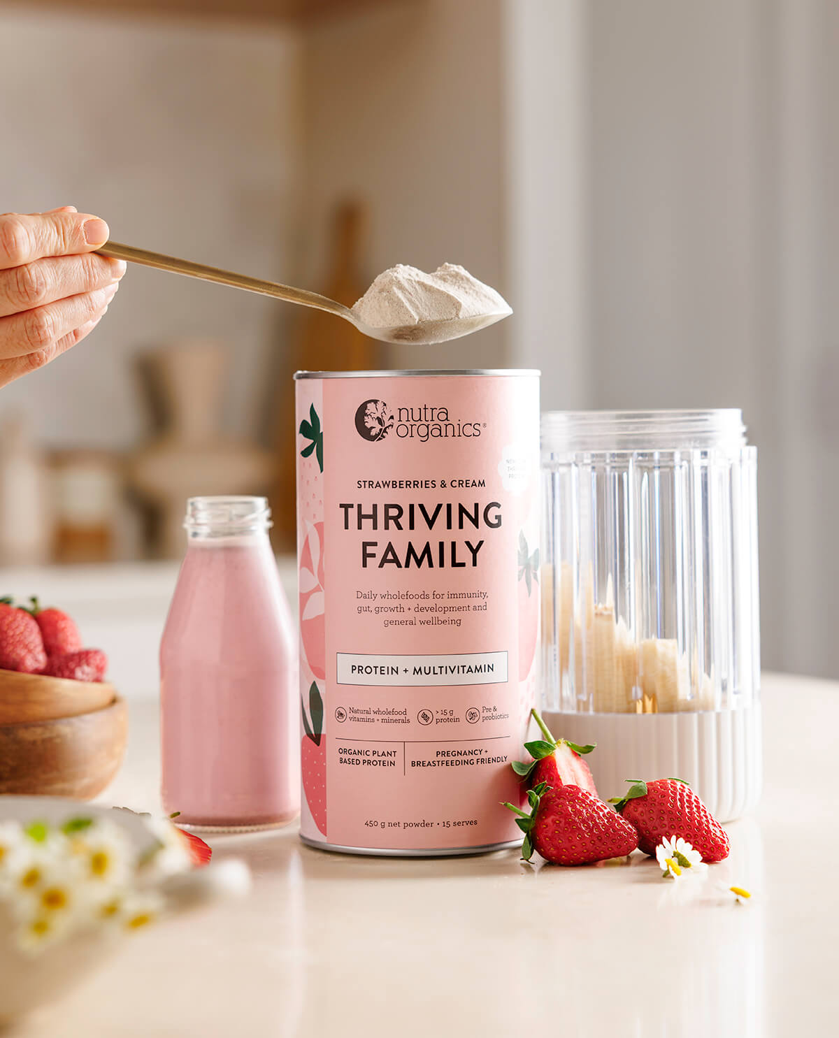 Thriving Family Strawberries & Cream