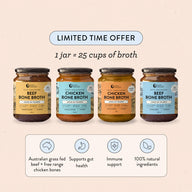Buy 3 get 1 FREE - Bone Broth Concentrates Bundle