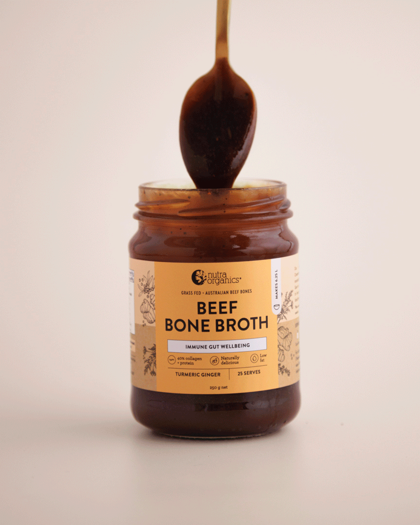 Beef Bone Broth Concentrate Turmeric Ginger