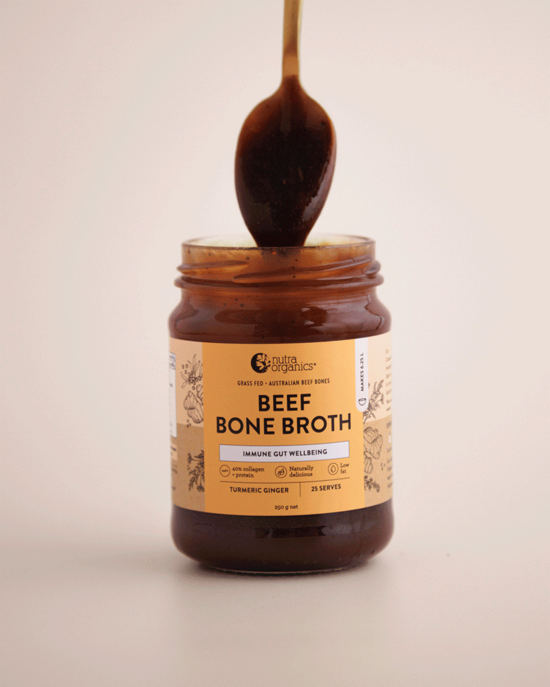 Beef Bone Broth Concentrate Turmeric Ginger