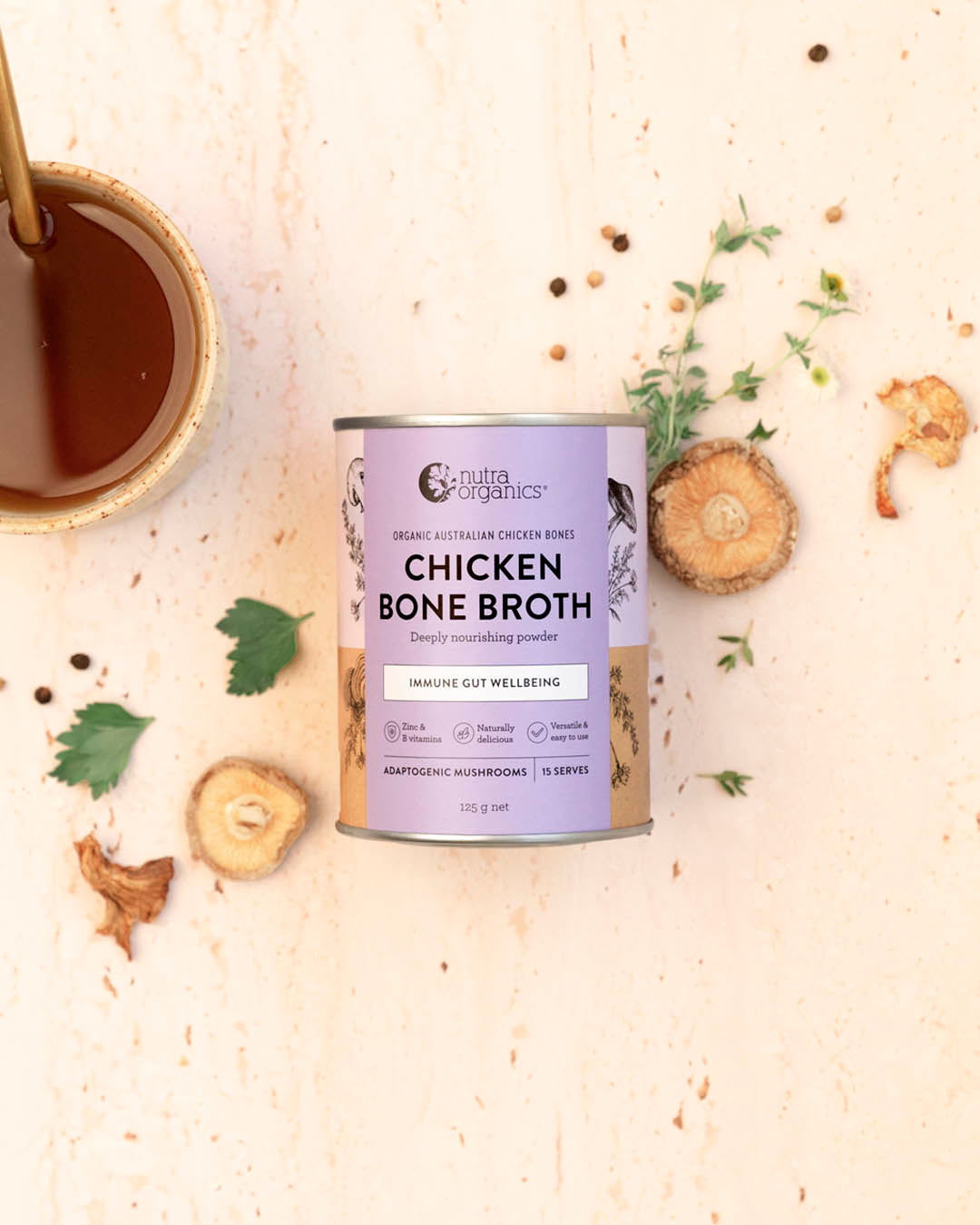 Chicken Bone Broth Adaptogenic Mushroom