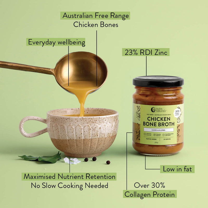 Chicken Bone Broth Concentrate Native Herbs