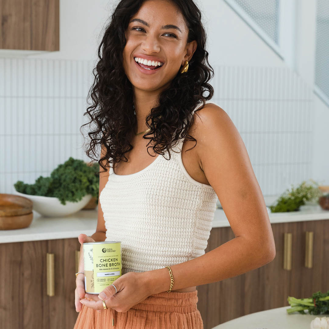 Chicken Bone Broth Garden Herb