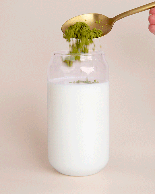 Collagen Strawberry Matcha Latte