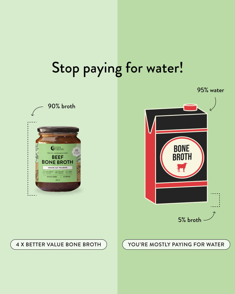 Beef Bone Broth Concentrate Native Herbs