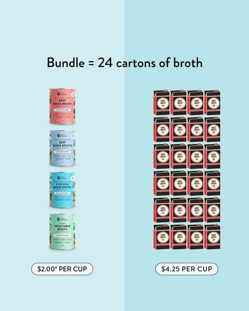 Buy 3 Get 1 Free Broth Powder Bundle