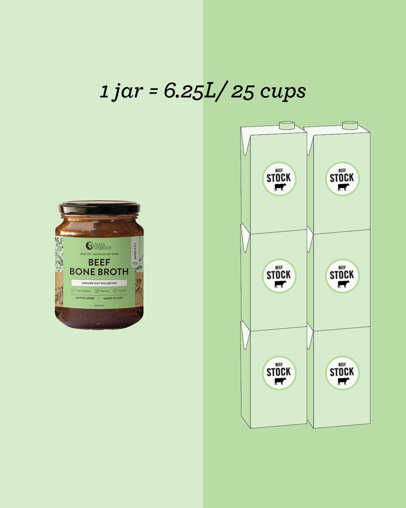 Beef Bone Broth Concentrate Native Herbs