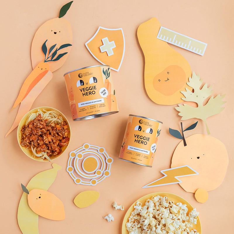 Veggie Hero flat lay