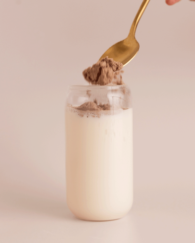 GIF: Organic Whey Protein Chocolate