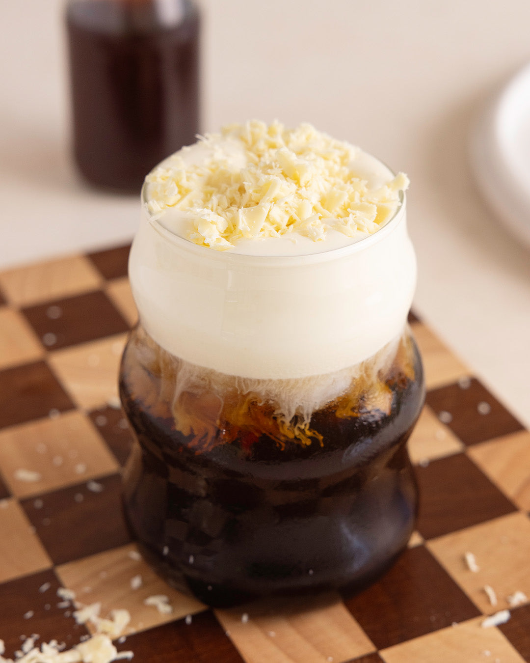 Collagen Salted Caramel White Hot Chocolate