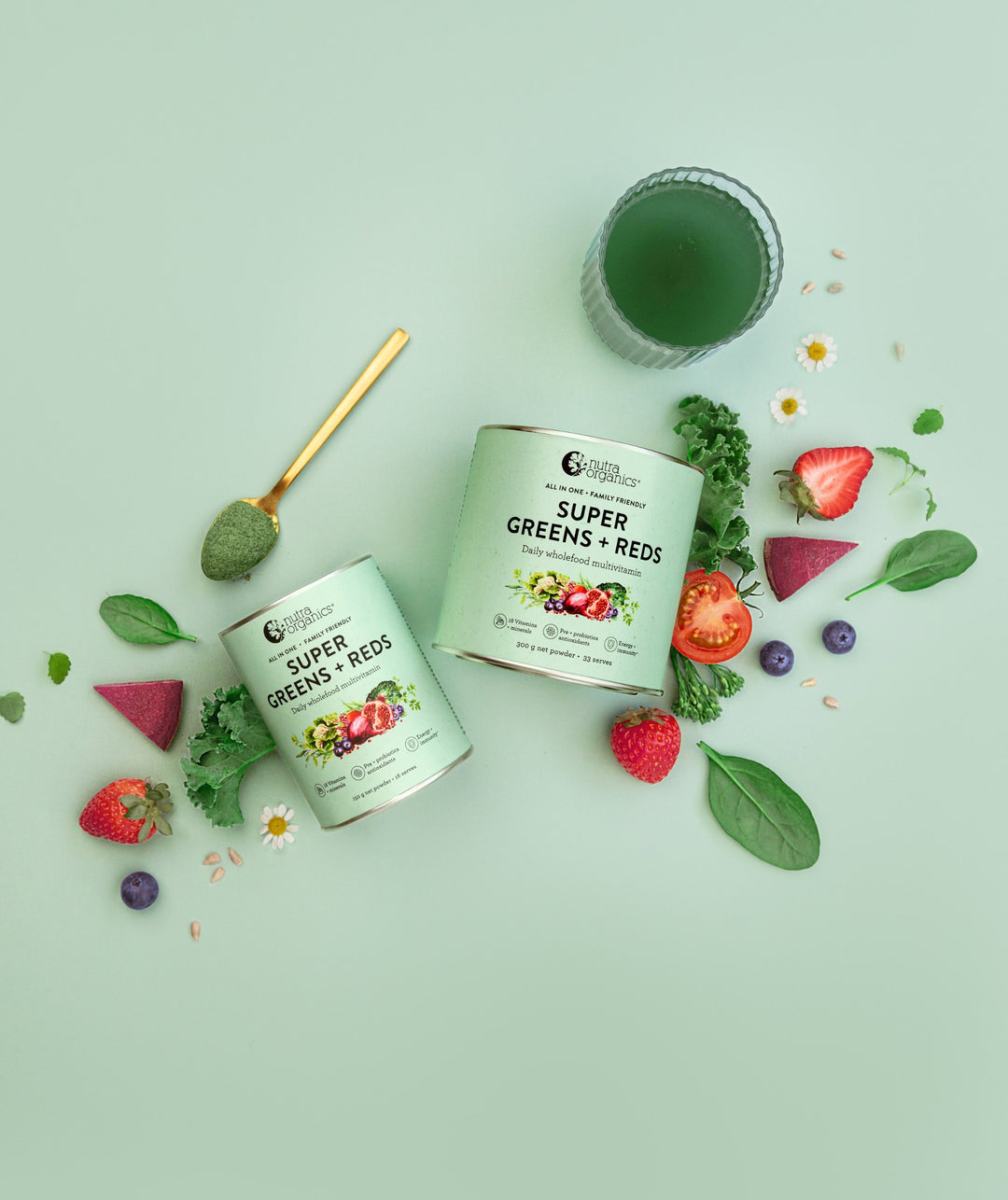 Super Greens + Reds Powder | Nutra Naturals – Nutra Naturals US